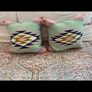 Lulu and Georgia pillow covers